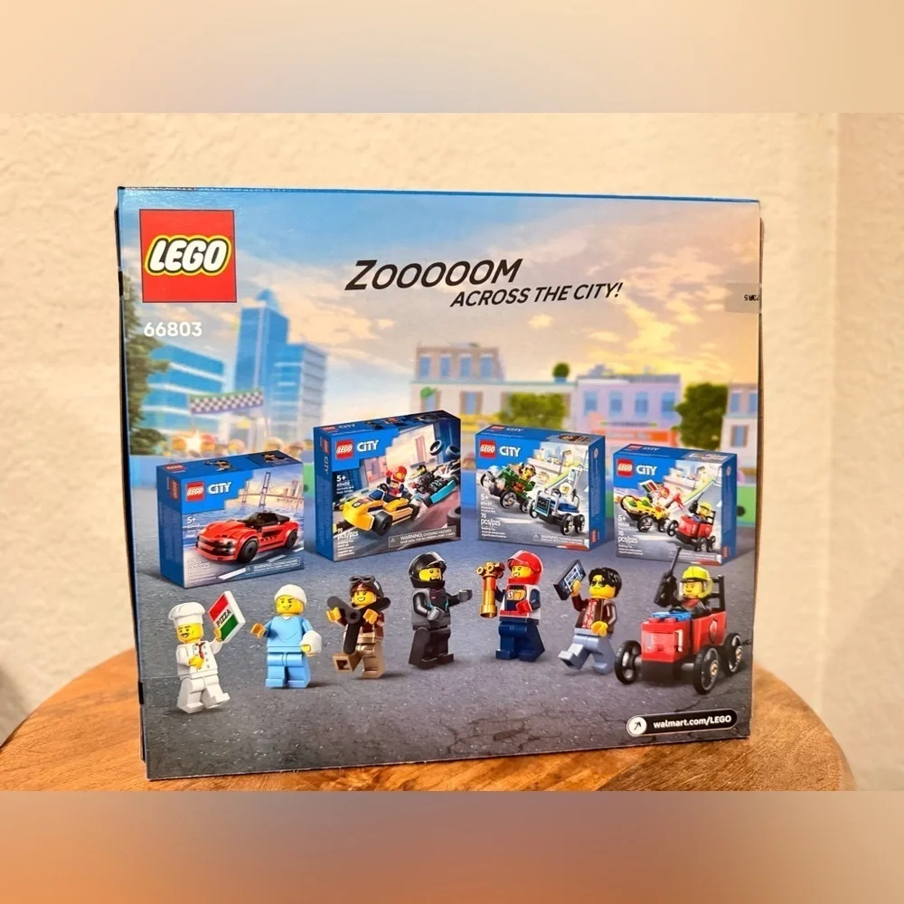 LEGO City Built For Speed Gift Set: Building Toy for Kids, Ages 5+ - 4 Sets in